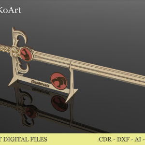 Laser Cut Files Wooden Sword - DIY Digital Downloads