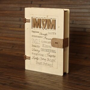 Mothers day gift box like a book box for best accompany gifts! Laser Cut Files