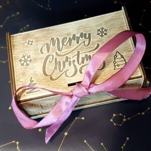 Festive Laser Cut Gift Box svg - Digital Files for Christmas Fun