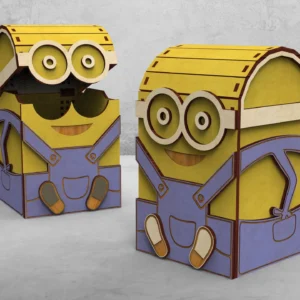 Exquisite Laser Cut desktop organizer Chest SVG for Your Creative Projects - Instant Download