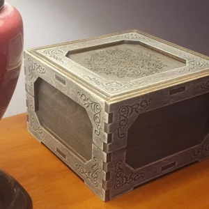 Keepsake box, memories box, gift box laser file, laser cut files, Gift box, Digital product