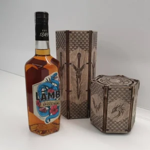 Custom Wine & Whiskey Box SVG Files | Perfect Gift Box Designs for DIY Projects, Digital product