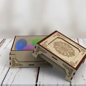 Charming Laser Cut Gift Box Files | Jewelry Box in 3 Sizes