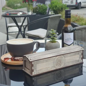 Wooden box for mini bottles of wine, jewelry box, laser cut files, Digital product