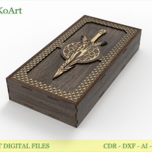 Backgammon set 2, board game, table game, laser cut files, Digital product