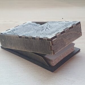 Laser Cut Poker/Tarot Card Box, 3 sizes, Decorative Wood, DIY (Digital Product)
